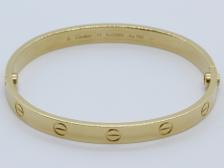 カルティエ ラブブレスYG B6067517(B6035517) #17 新ギャラ(2021年)付きの画像